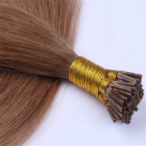 Dark Brown #12 I Tip Hair Extensions Human Hair 1g Per Strands  Pre Bonded Hair Extensions YL348